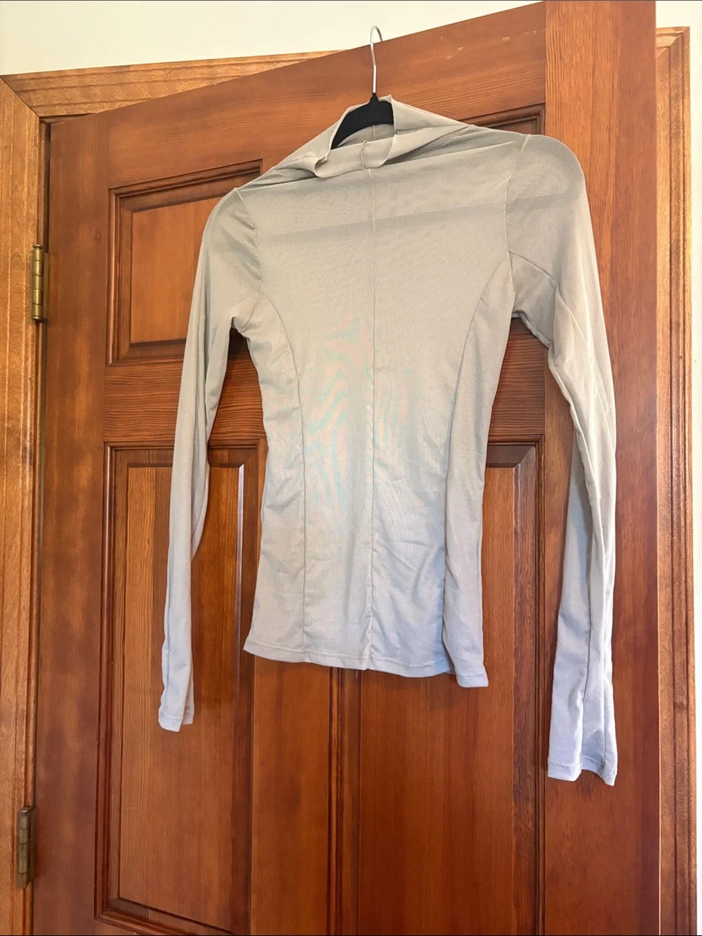 Mesh Mock Neck - Picture 3 of 7